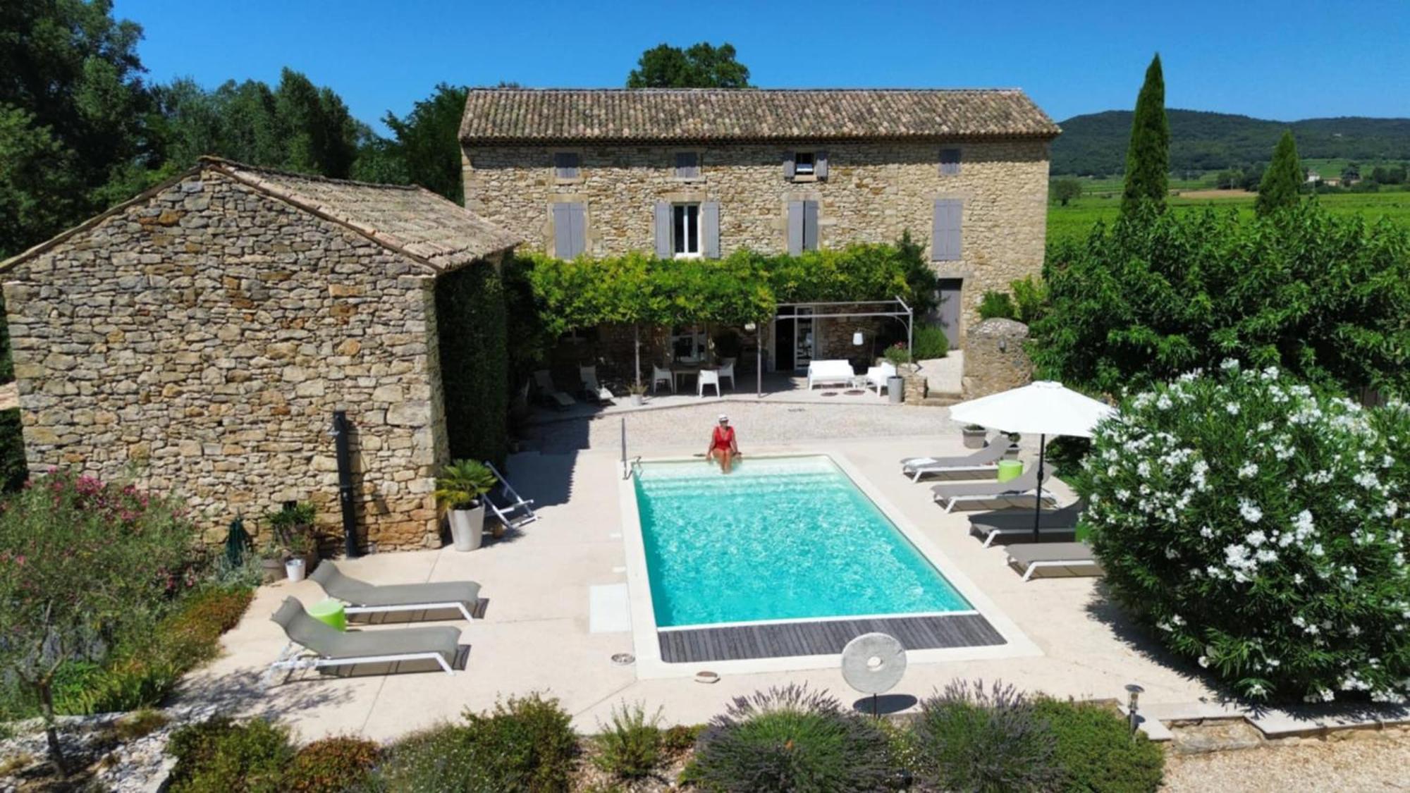 Le Gite De Montagnac La Roque-sur-Cèze Eksteriør bilde