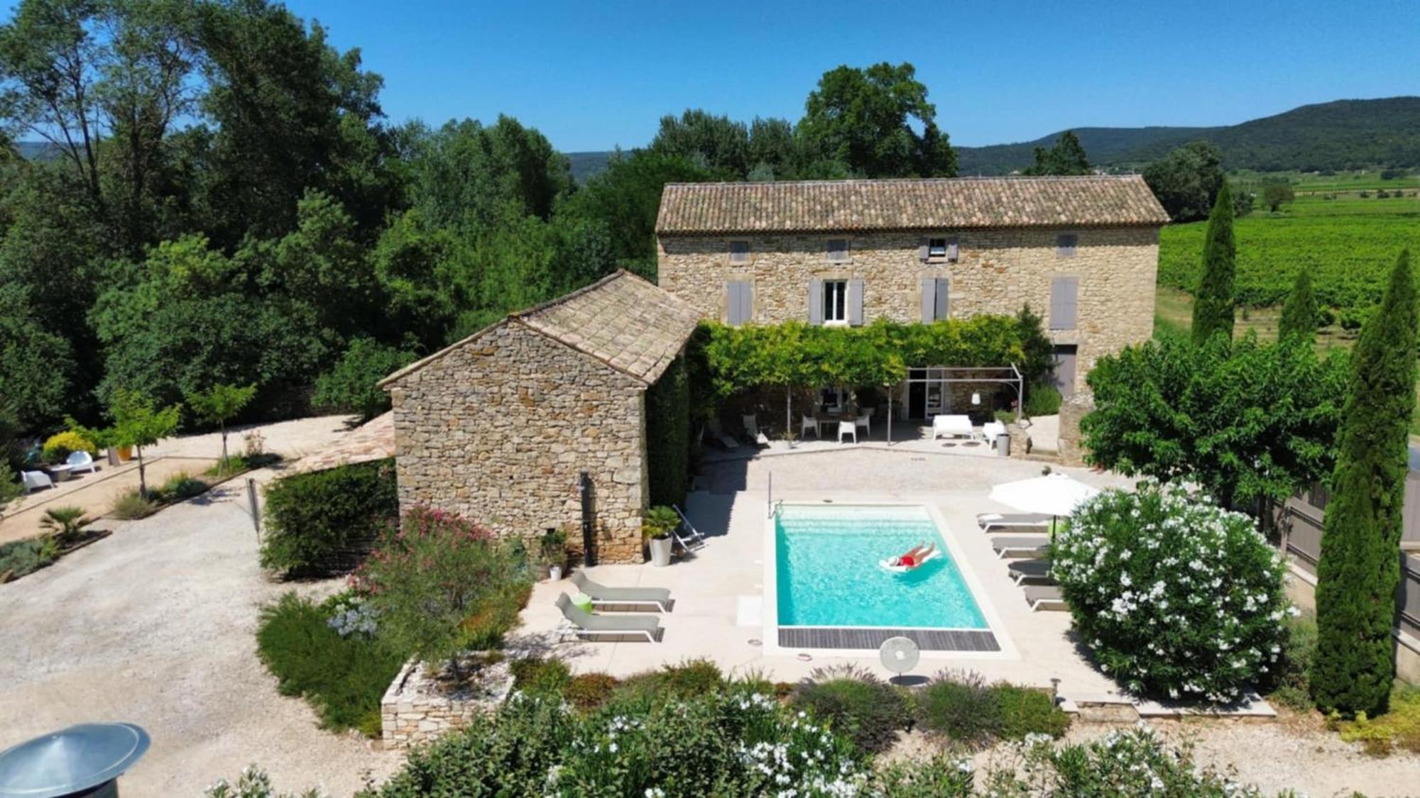 Le Gite De Montagnac La Roque-sur-Cèze Eksteriør bilde